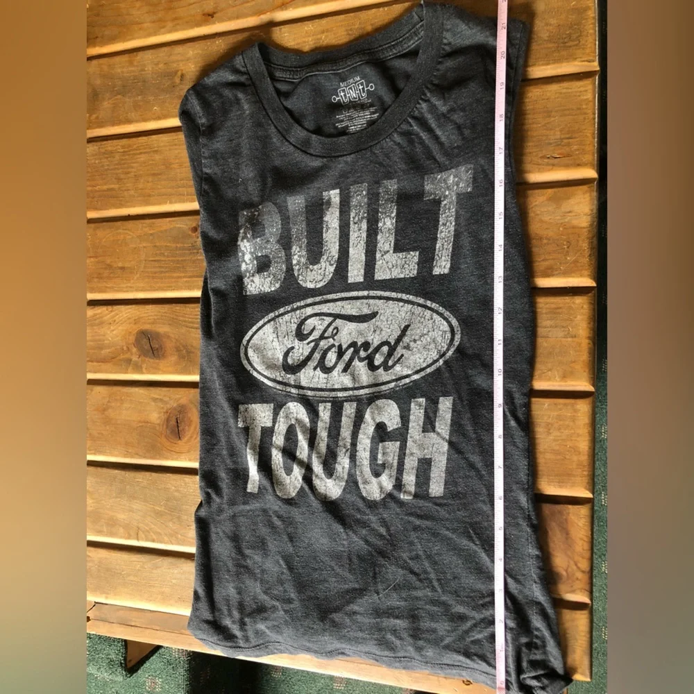 Built Tough Ford grey T-shirt - Picture 4 of 8